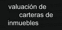 VALUACION MASIVA DE INMUEBLES